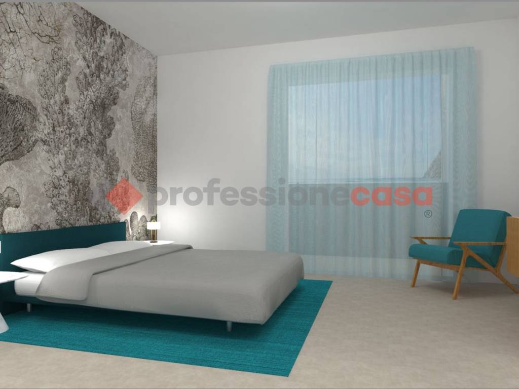 rendering - camera da letto