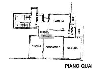 planimetria piano quarto