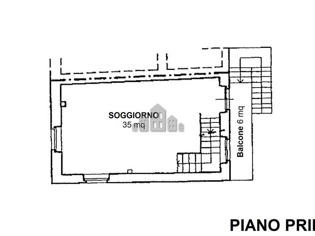 Planimetria piano prima