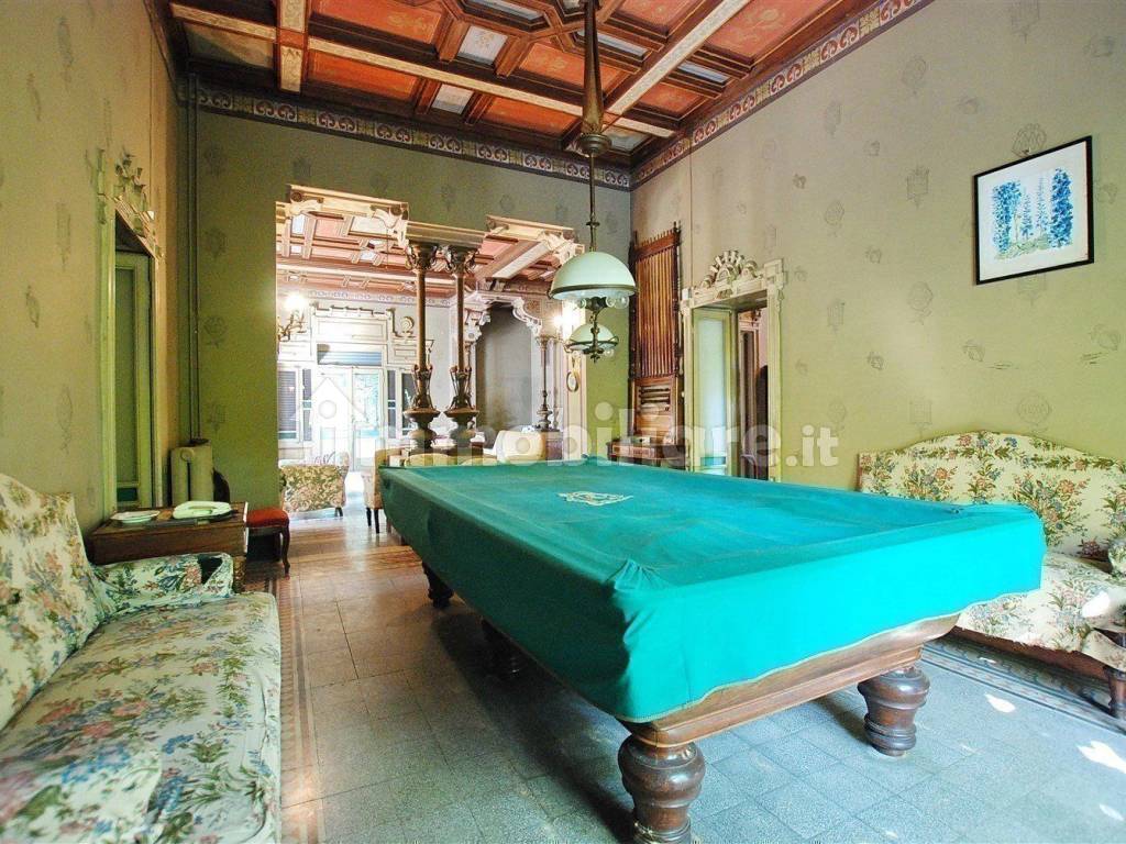 Villa storica in vendita a Golasecca - sala da biliardo