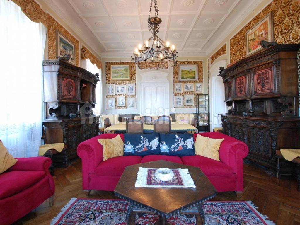 Villa d'epoca in vendita a Stresa - salotto