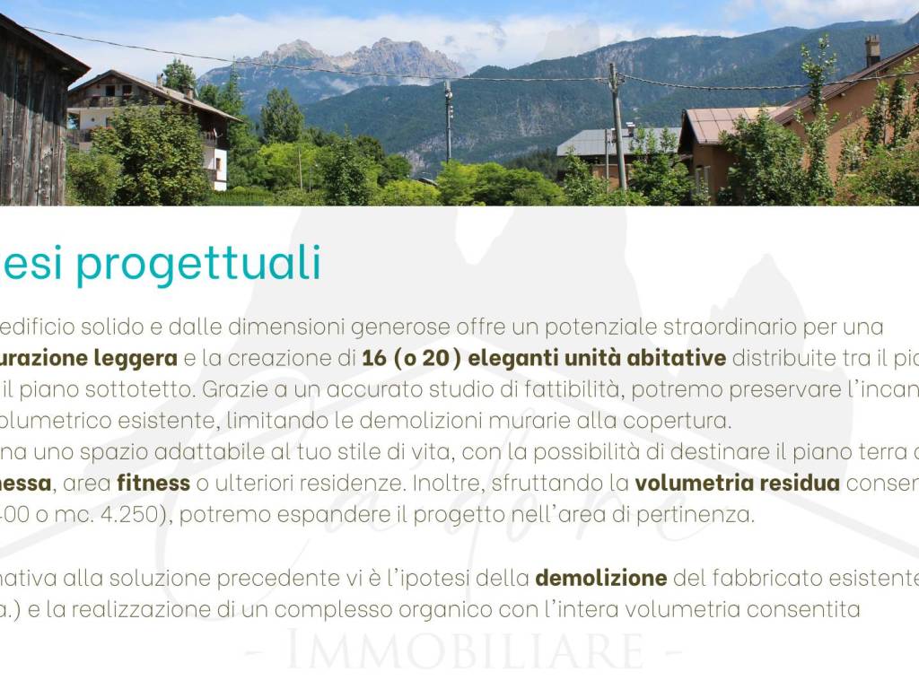 Ipotesi progettuali