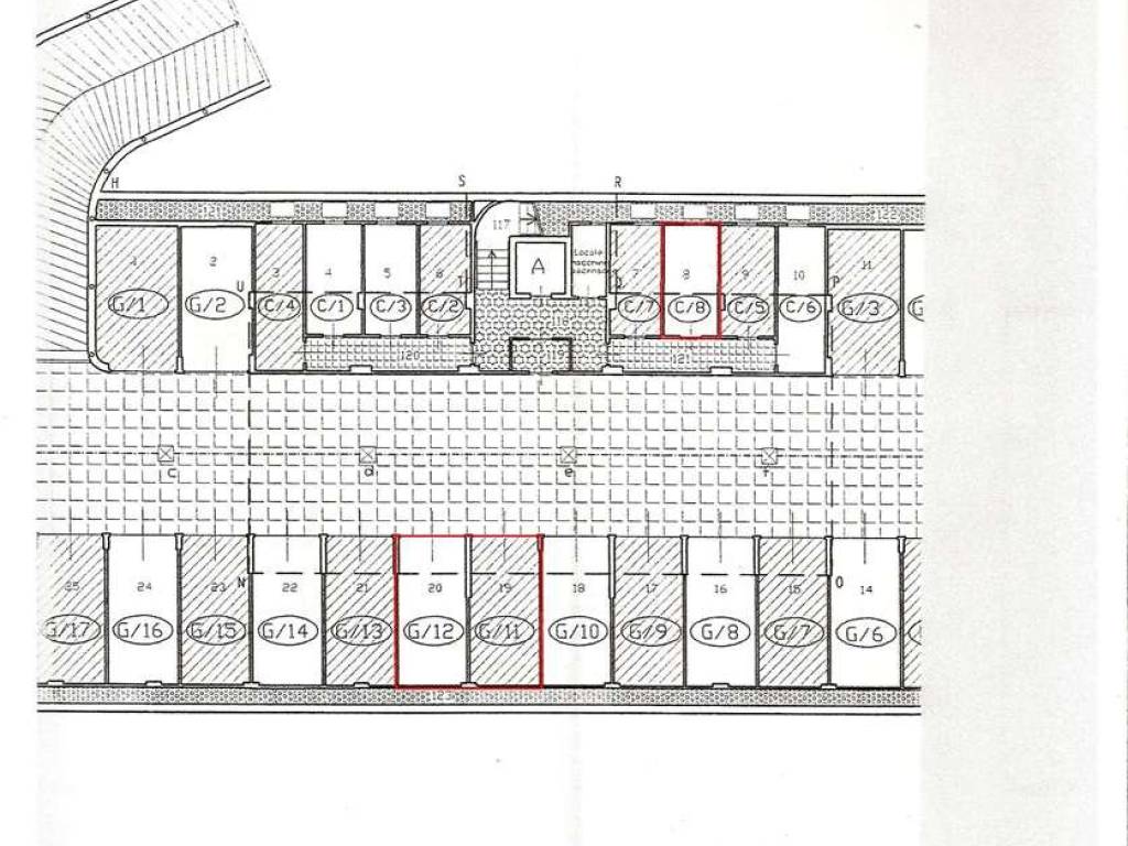 planimetria autorimesse