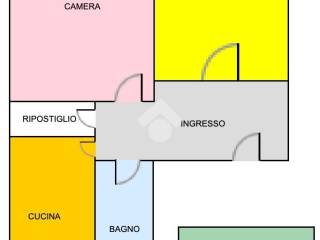 appartamento in vendita roma marconi via francesco Maurolico planimetria