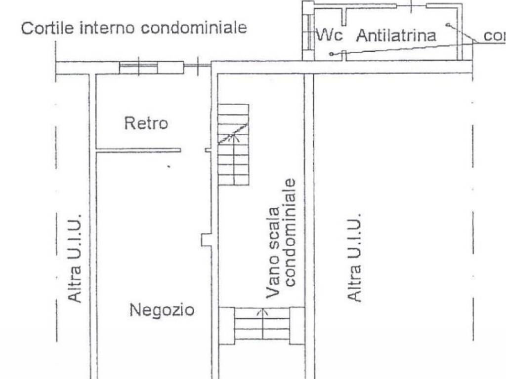 planimetria negozio