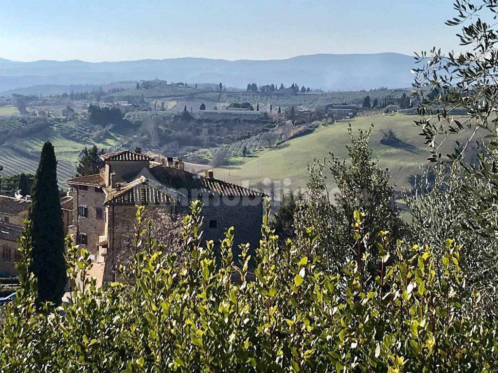 vista dal castello di Tignano