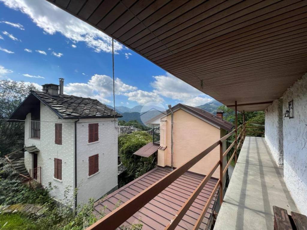 vista dal balcone