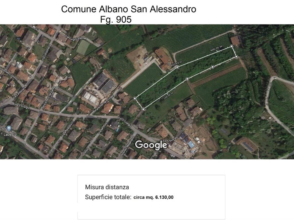 albano sant'alessandro foglio 