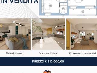 Whiite Modern House For Sale Flyer