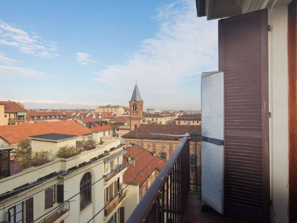 Vista dal balcone interno cortile