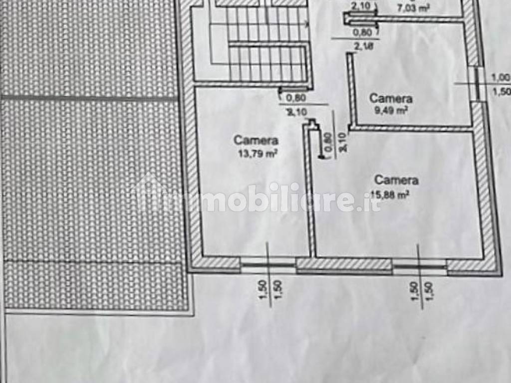 Planimetria su due livelli p. 1°