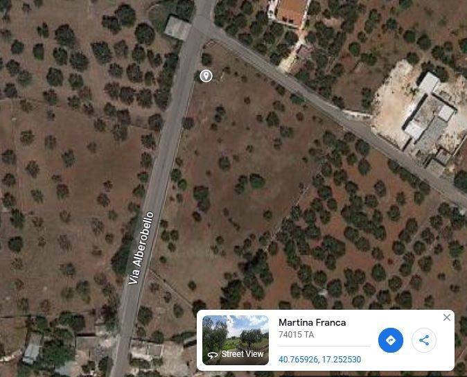 Terreno edificabile strada alberobello zona c, martina franca