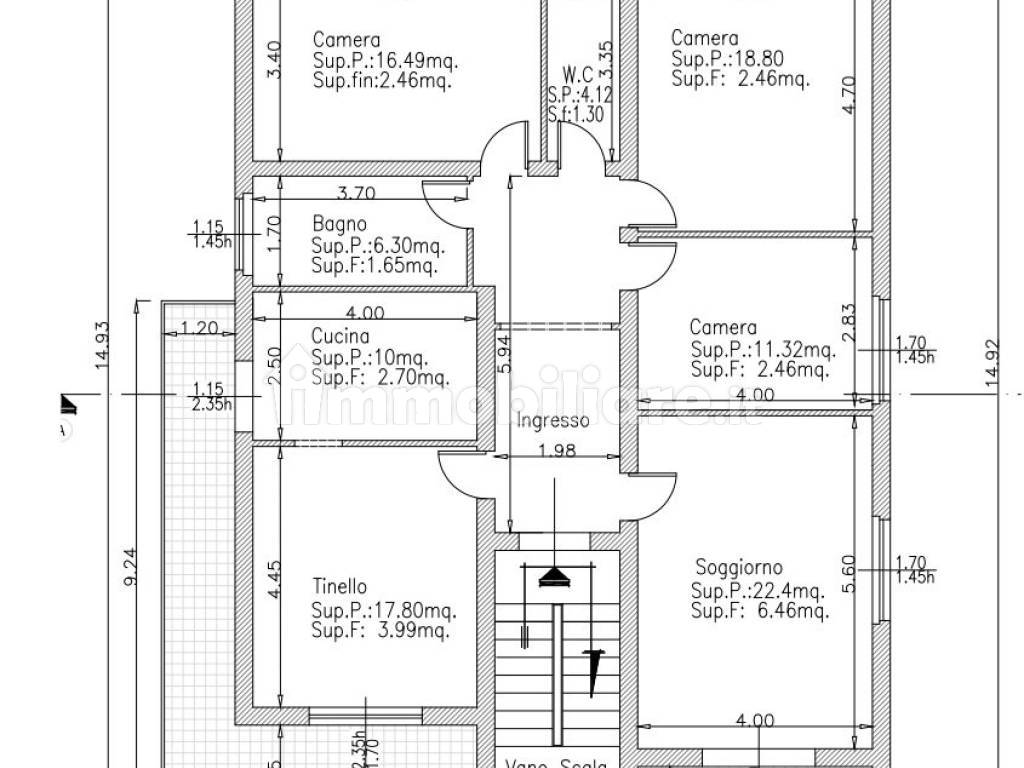 PLANIMETRIA 2° PIANO