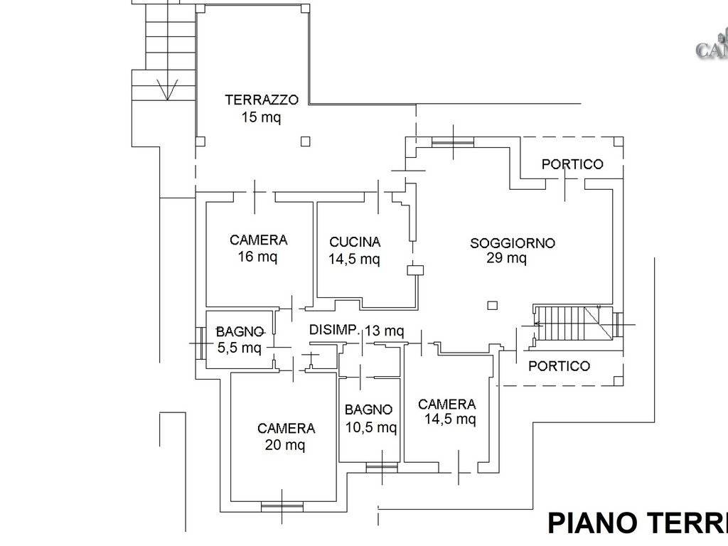 planimetria piano terreno