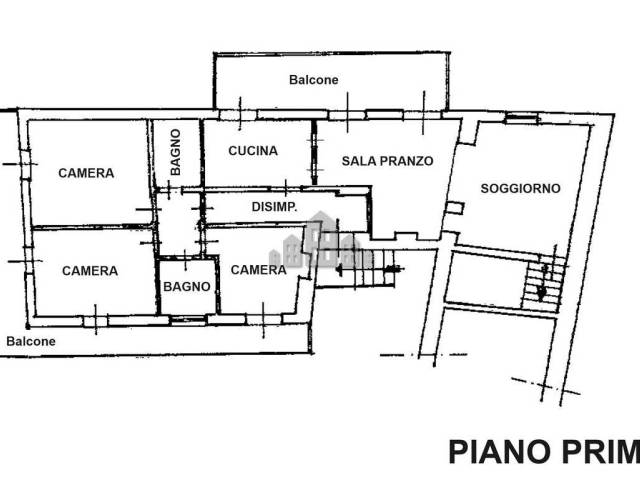 Planimetria primo piano