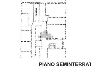 Planimetria piano seminterrato