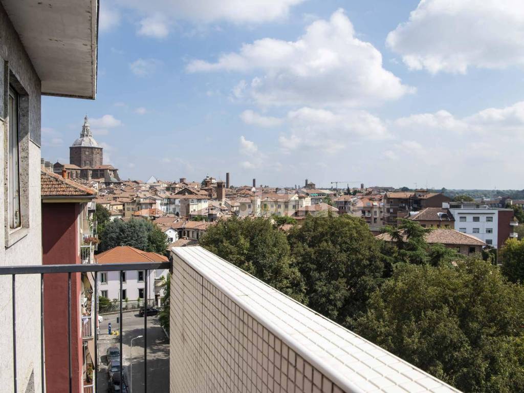 vista dal balcone