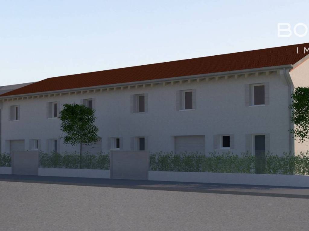 Vendita Villa a schiera in via Francesco Baracca 1 Istrana. Nuova, posto  auto, con terrazza, riscaldamento autonomo, 180 m², rif. 106085263