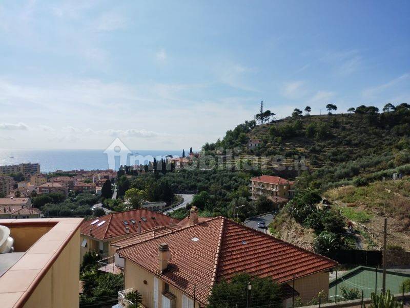 Vista dal balcone della camera