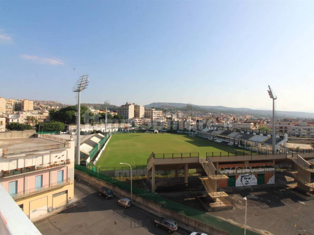 Vista della terrazza a livello