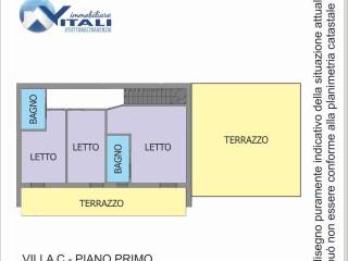 Villa C - Piano primo