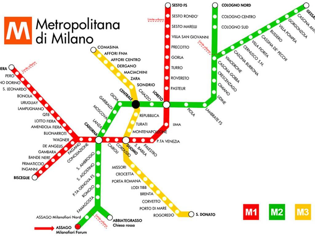 Collegamenti metro