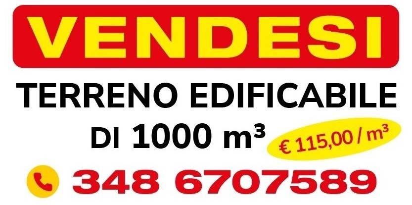 VENDESI TERRENO EDIFICALE OCCASIONISSIMAAAA !!!!