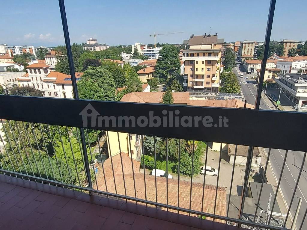 vista dal balcone