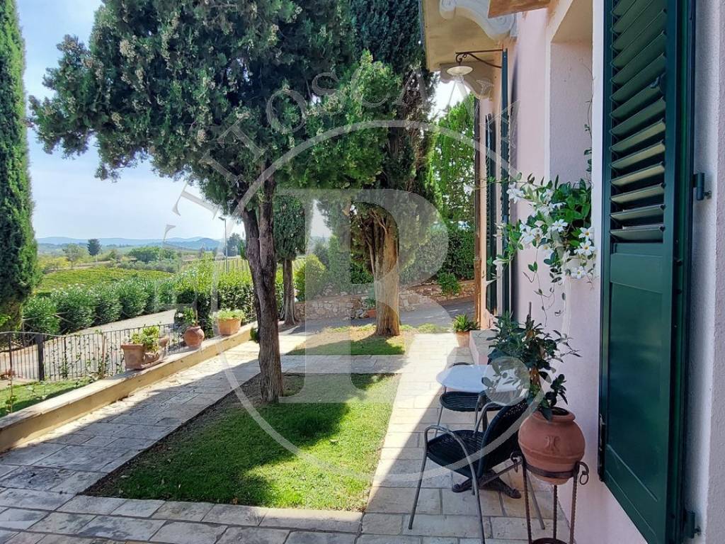 SanGimignano terratetto ristrutturato con giardino