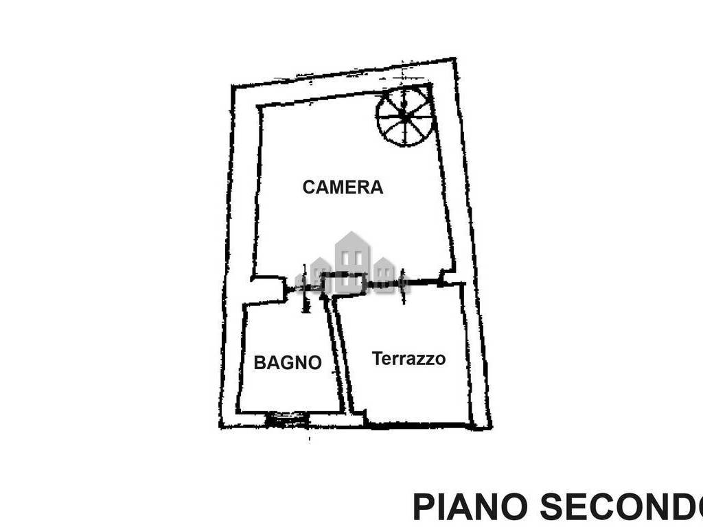 Planimetria piano secondo