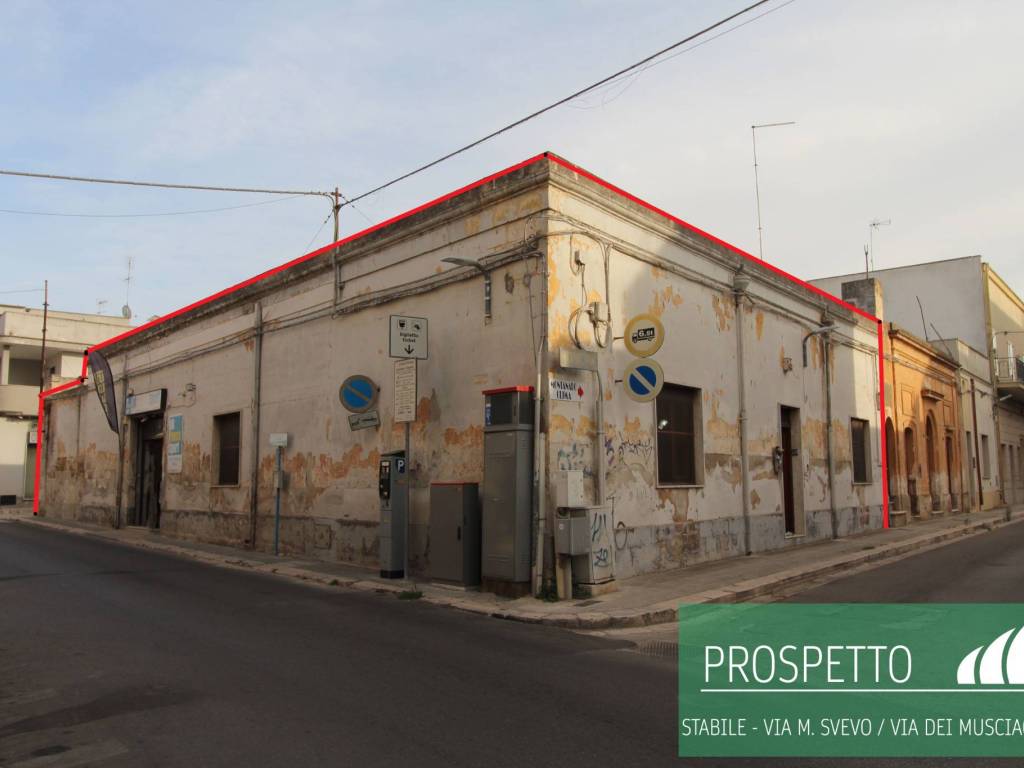 Palazzo - edificio via musciacchi 3, mesagne
