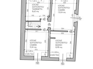 Pianta Dimostrativa - Fusione Piano Secondo..