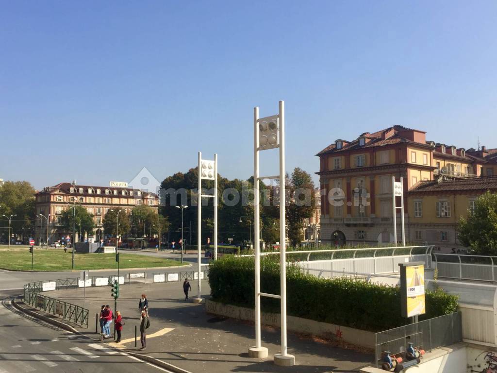 Vista piazza Statuto