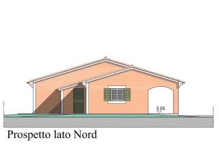 prospetto lato nord