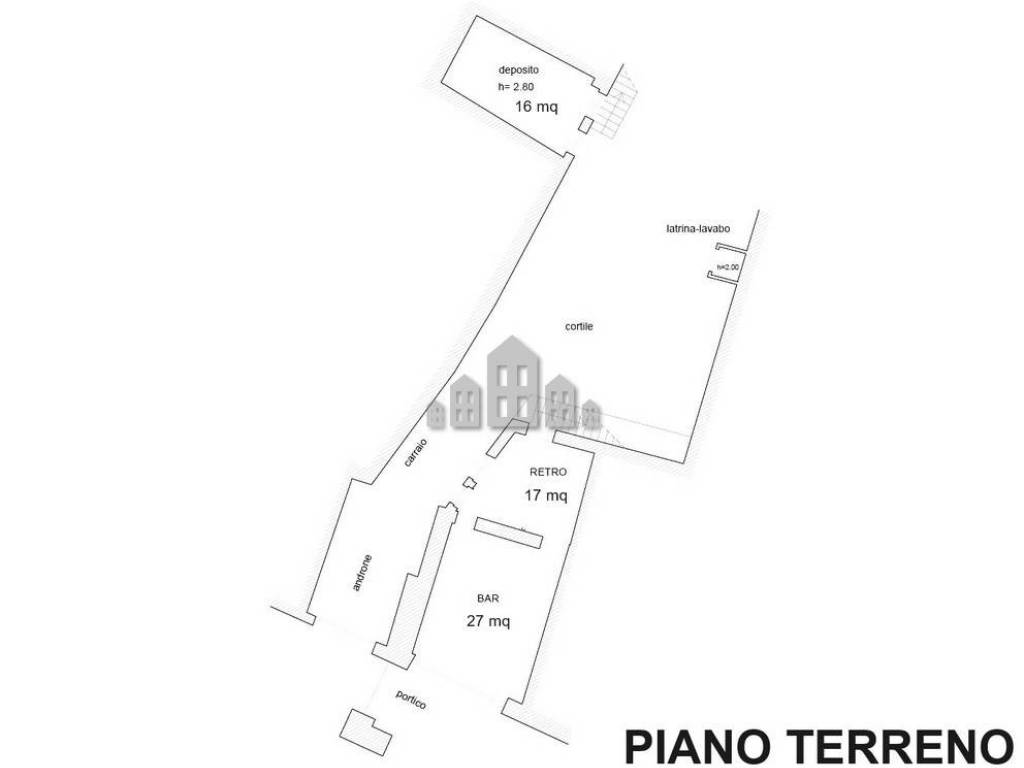 Planimetria piano terra