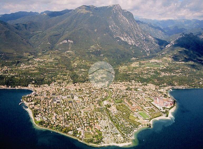 promontorio di Toscolano Maderno vista aerea