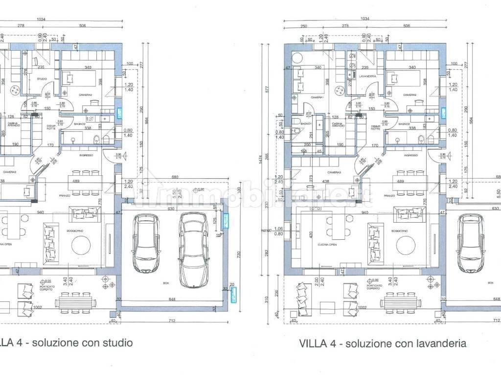 PLN ipotesi con studio o lavanderia