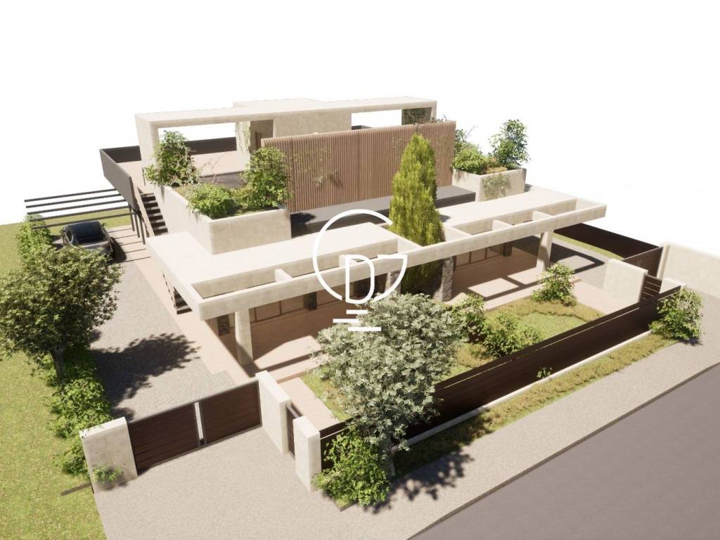 Villa bifamiliare, nuova, 150 m², Solarolo, Manerba del Garda