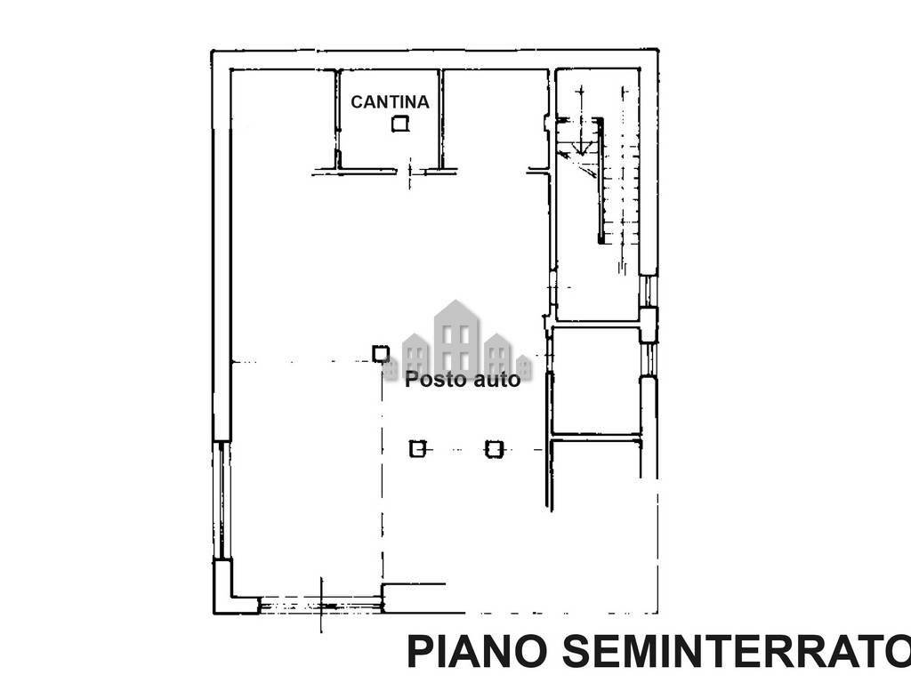 Planimetria piano seminterrato