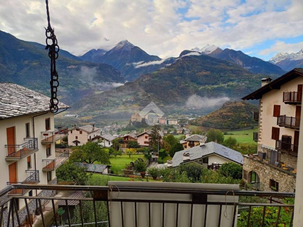 vista dal balcone