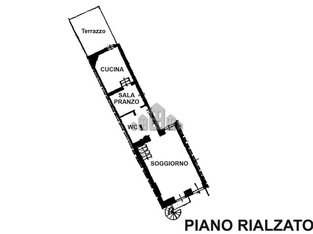 planimetria piano rialzato