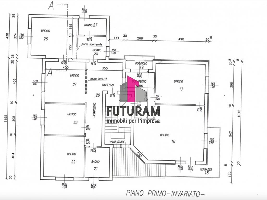 UFFICIO 160MQ IN AFFITTO A FONTANIVA