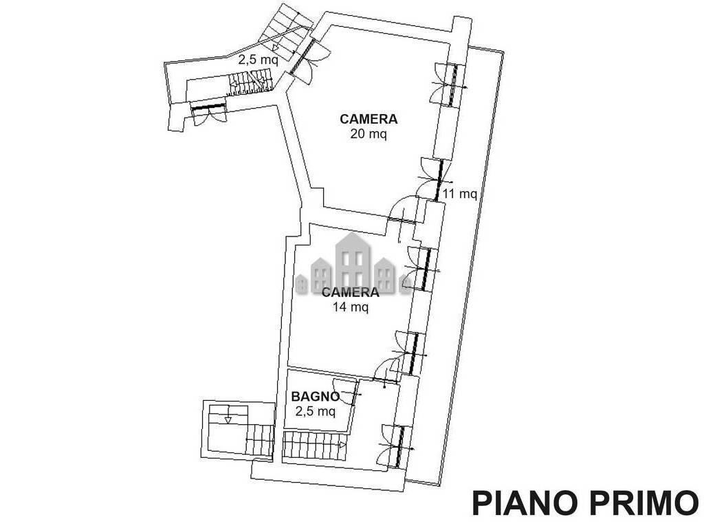 planimetria piano primo