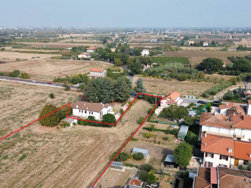 Vista terreno agricolo