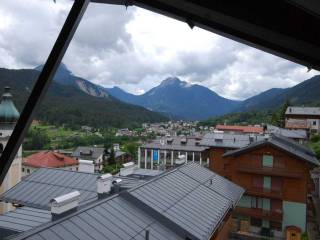 vista da appartamento pieve di cadore