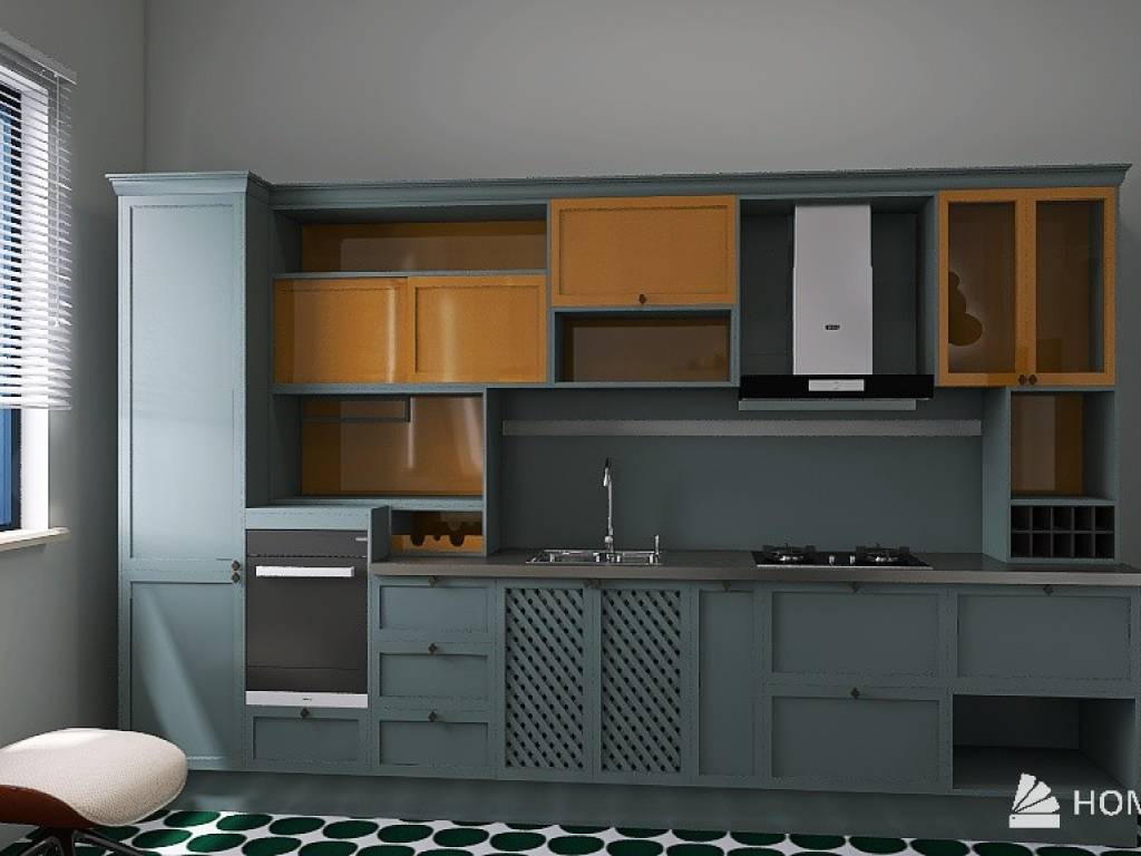 Render vista cucina