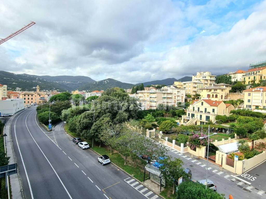 Vista dal balcone