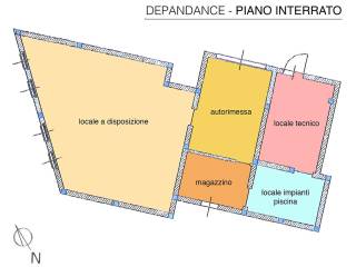 DEPANDANCE PIANO INTERRATO