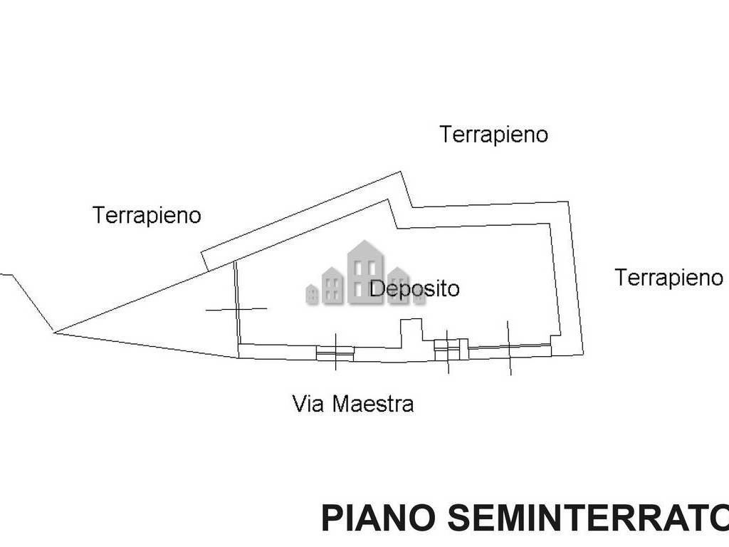 planimetria piano seminterrato