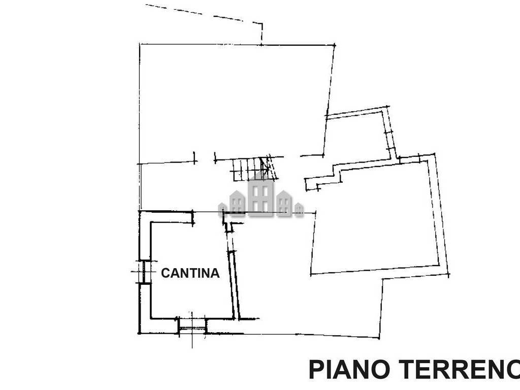 planimetria piano terreno dell'alloggio